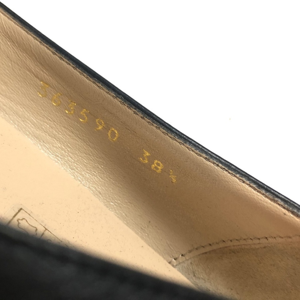 Gucci Women's 38.5 Black Miro Soft Ballerina Flats - Picture 5 of 7